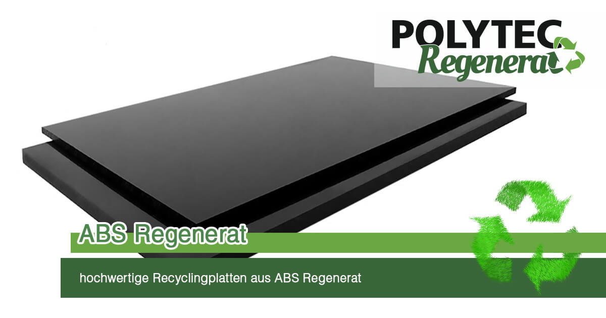 ABS Recyclingplatten aus 100% hochwertigem ABS Regenerat